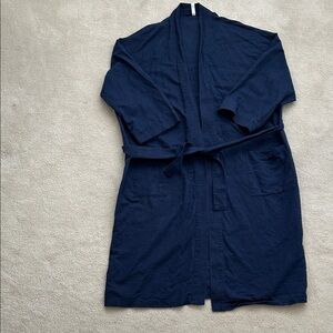 Miiyu by Simons Linen-Cotton Blend Robe